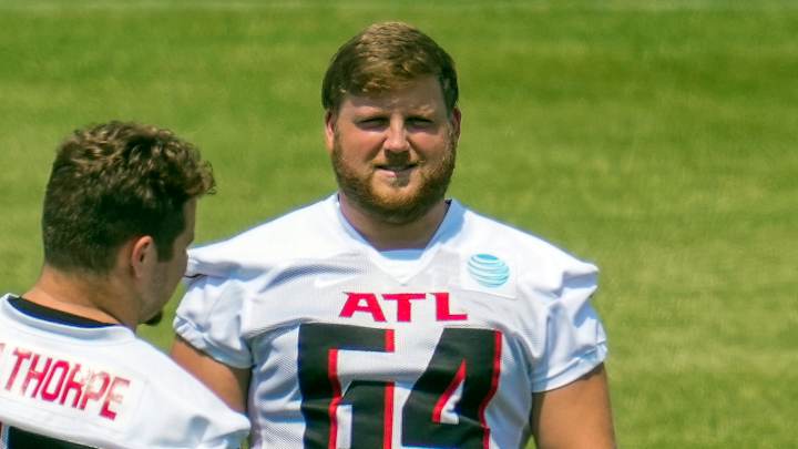 Falcons' Ryan Neuzil's Growth Proving Vital Amidst Matt Hennessy Injury