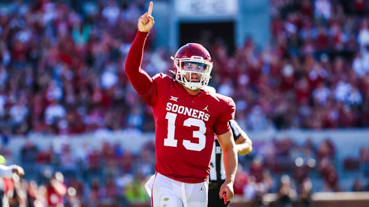 It's a Red Raider Rout: Caleb Williams' Record-Setting Performance Leads Oklahoma