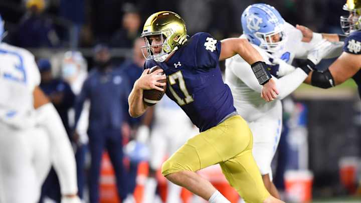 Notre Dame Quarterbacks Shine In Victory Over UNC