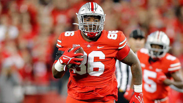Jerron Cage Gives Ohio State Nation-Leading Sixth Defensive Touchdown Of The Season Jerron Cage Gives Ohio State Nation-Leading Sixth Defensive Touchdown Of The Season