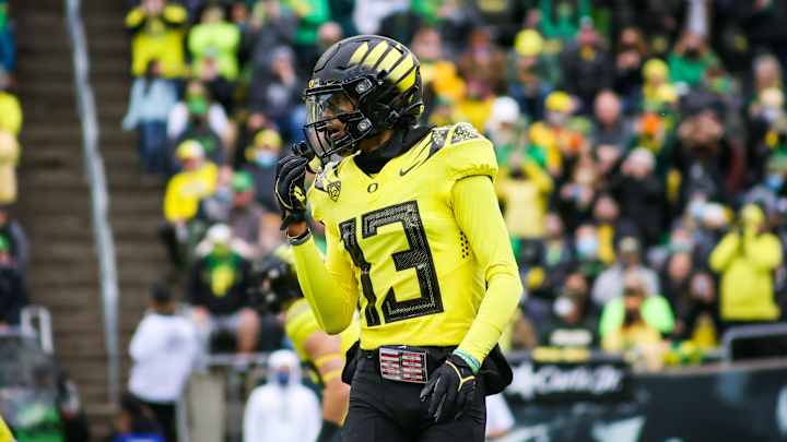 WATCH: Bryan Addison Speaks After Stepping In at Safety for Oregon in 52-29 Win vs. Colorado