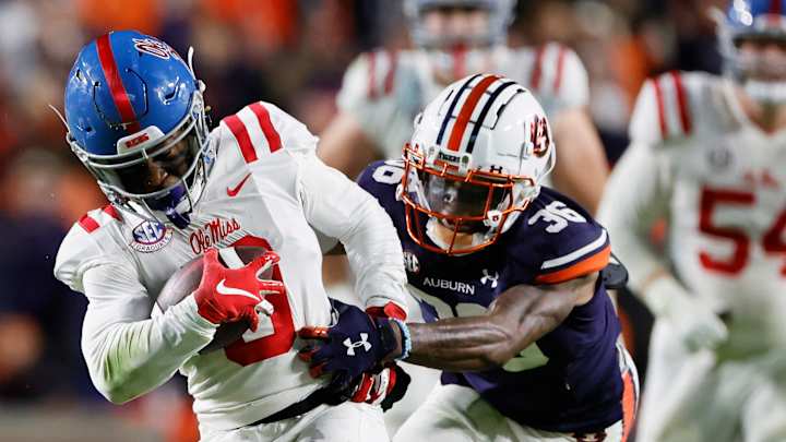 Ole Miss Offense Struggles to Find Rhythm vs. Auburn in 31-20 Loss
