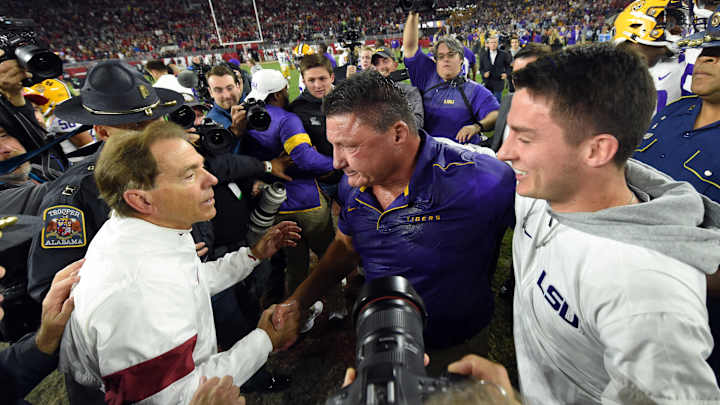 LSU-Alabama Gets 6 P.M. Kickoff Time in Tuscaloosa LSU-Alabama Gets 6 P.M. Kickoff Time in Tuscaloosa