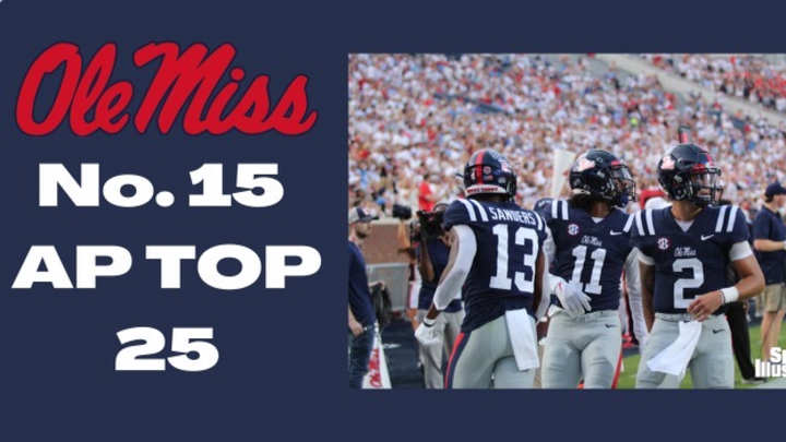 Ole Miss Falls to 15 in Latest AP Top 25 Poll