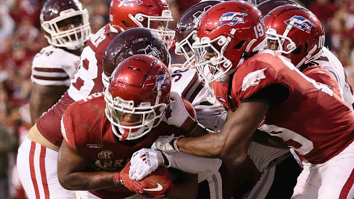 Well, Sam Pittman Said All Week Dominique Johnson Was Coming Well, Sam Pittman Said All Week Dominique Johnson Was Coming