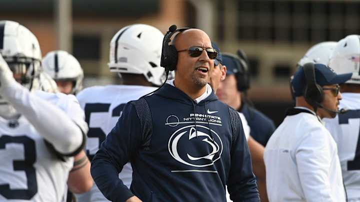 James Franklin Juggles Recruiting Visits, Coaching Search in Aggressive Schedule