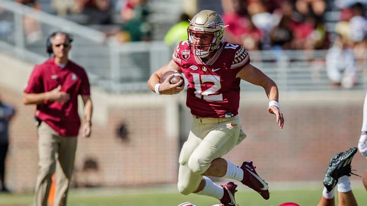 Mike Norvell "shocked" by quarterback Chubba Purdy's decision to transfer