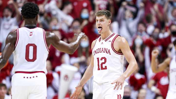 Hoosiers Survive Late Scare, Get First Win For Mike Woodson Hoosiers Survive Late Scare, Get First Win For Mike Woodson