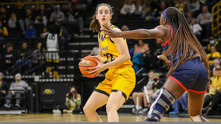 Caitlin Clark Leads Iowa Women with Record Day