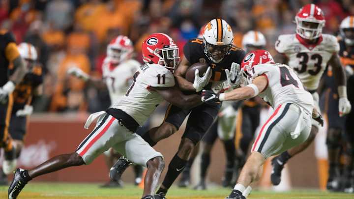 Game Balls: Tennessee-Georgia