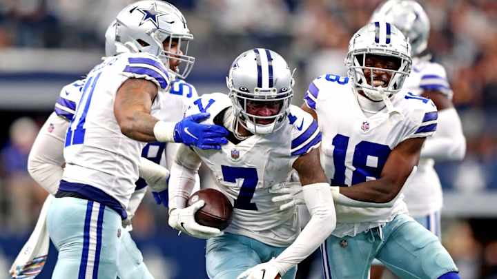 Cowboys WATCH: Diggs Gets League-Leading 8th Interception Against Falcons Cowboys WATCH: Diggs Gets League-Leading 8th Interception Against Falcons