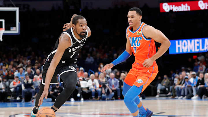 Nets Star Kevin Durant Sounds Off: 'OKC has to retire my jersey'