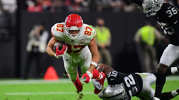 KC Chiefs' Travis Kelce Pokes Fun at Las Vegas Raiders Ahead of 'The Match'