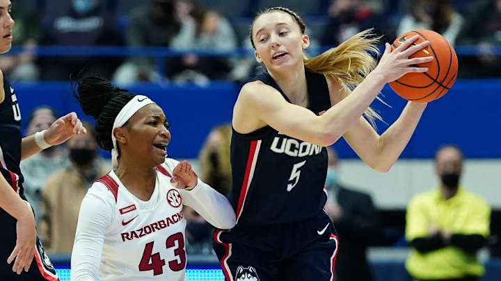 It Was Never Close as Bueckers, Huskies Dominate Hogs