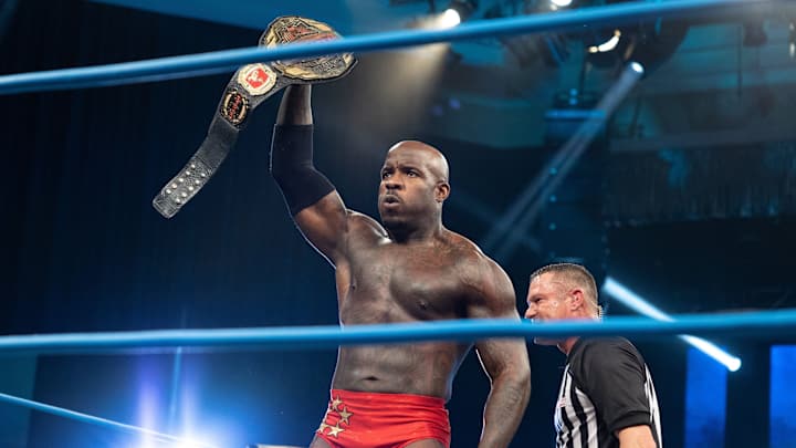 Impact Championship Win Is the Defining Moment of Ex-NFL Player Quinn Ojinnaka’s Wrestling Career