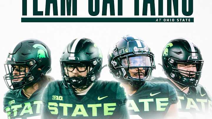 Michigan State announces captains for Ohio State game