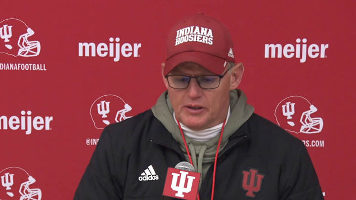 Senior Day Has Special Meaning For Indiana Coach Tom Allen Senior Day Has Special Meaning For Indiana Coach Tom Allen