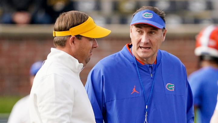 Look: Eli Drinkwitz Trolls Dan Mullen After Florida Gators Loss to Missouri
