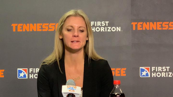 Watch: Kellie Harper Addresses Media Following TBA Thriller