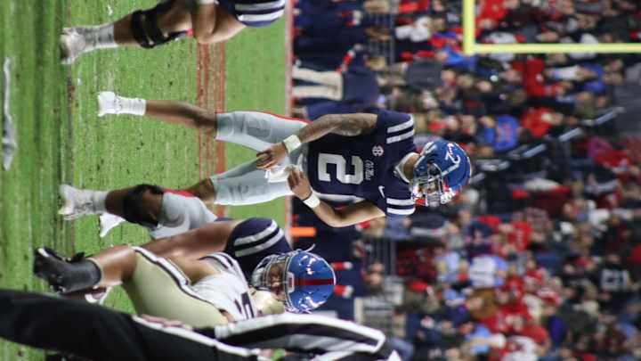 Ole Miss Players Recognized in Pro Football Focus' 2021 All-SEC Team