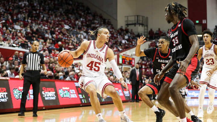 Parker Stewart Gets Hot Hand in Indiana's Blowout Win over Louisiana Parker Stewart Gets Hot Hand in Indiana's Blowout Win over Louisiana