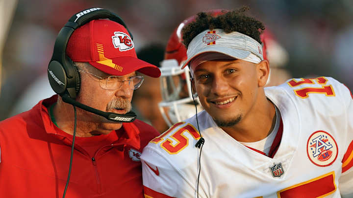 Andy Reid on Patrick Mahomes: 'He Just Keeps Getting Better With Age' Andy Reid on Patrick Mahomes: 'He Just Keeps Getting Better With Age'