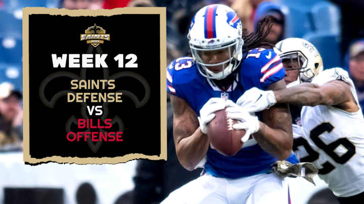 Inside Week 12: Saints Defense vs. Bills Offense Inside Week 12: Saints Defense vs. Bills Offense