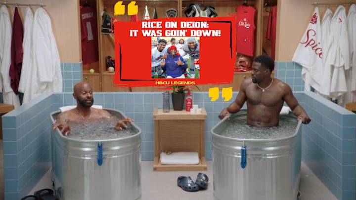 Jerry Rice on Deion Sanders: 'It Was Goin' Down!' Jerry Rice on Deion Sanders: 'It Was Goin' Down!'