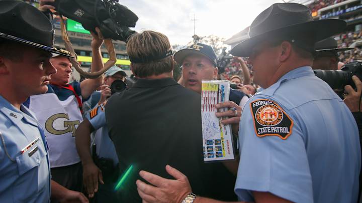 Georgia Opens Huge Favorite Over Georgia Tech