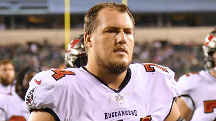 Buccaneers Ali Marpet Suffers Injury, Out For Remainder of Giants Game