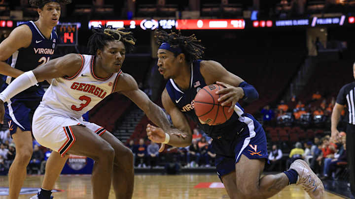 Franklin Drops 23, Virginia Locks Down Georgia Late for 65-55 Victory in the Legends Classic