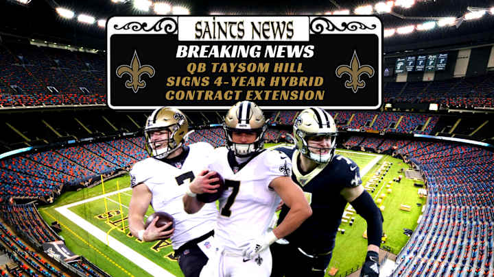 Saints: Taysom Hill Agrees to Four-Year "Hybrid" Contract Extension, Per Report