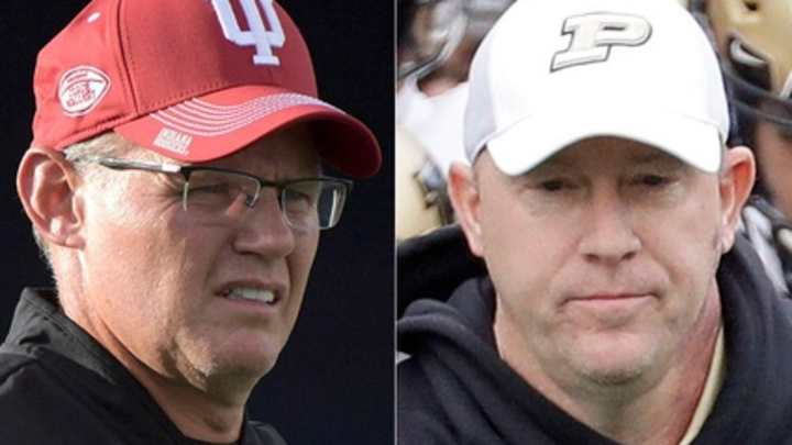Jeff Brohm, Tom Allen Show Mutual Respect Ahead of Old Oaken Bucket Game