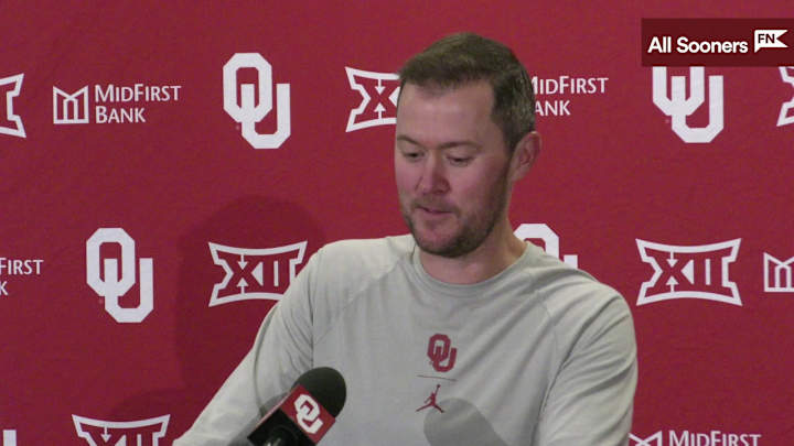 WATCH: Oklahoma HC Lincoln Riley Press Conference