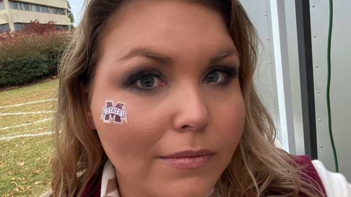 A Maroon-Clad Rebel: Alex McDaniel Supports Ole Miss Band With Rival Colors During Egg Bowl A Maroon-Clad Rebel: Alex McDaniel Supports Ole Miss Band With Rival Colors During Egg Bowl