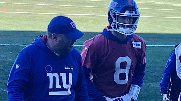 New York Giants Notebook: Quarterbacks Sport New Accessory, Coaches on Notice and More