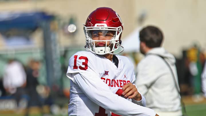Oklahoma's Caleb Williams Selected as PFF All-Freshman First-Team Quarterback