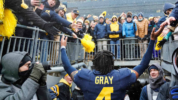 Look: Heated Halftime Exchange Occurred Between Wolverines and Buckeyes