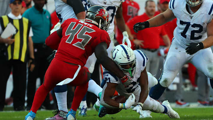 Colts, Bucs Announce Inactives Ahead of Sunday's Matchup Colts, Bucs Announce Inactives Ahead of Sunday's Matchup