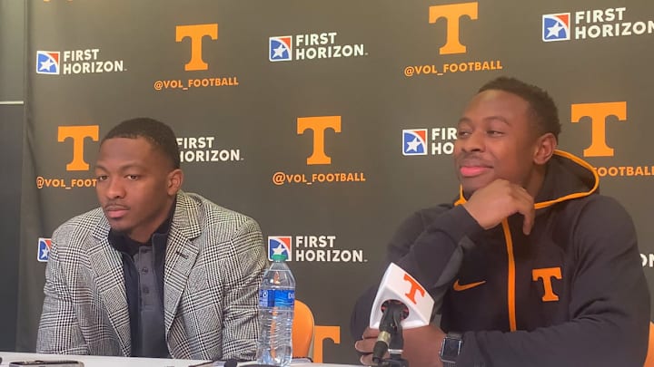 Watch: Hendon Hooker and Theo Jackson Address Media After Senior Night Watch: Hendon Hooker and Theo Jackson Address Media After Senior Night