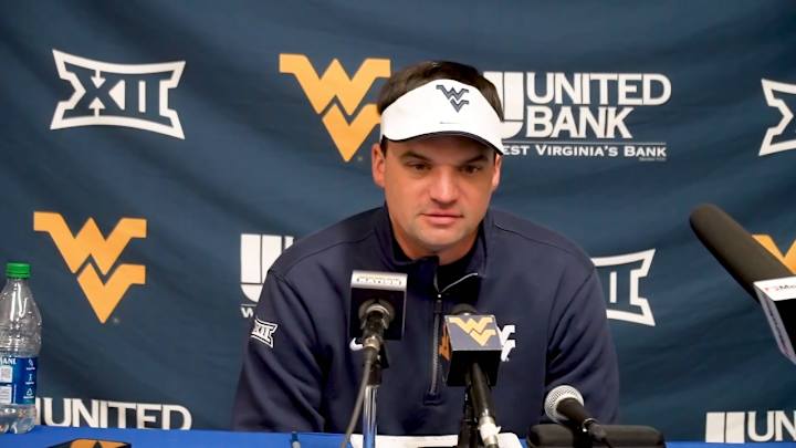 WATCH: Neal Brown Discusses Win Over Kansas