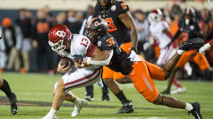 Oklahoma Falls in AP Top 25, Coaches Poll After Bedlam Loss