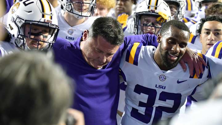 Ed Orgeron Goes Out in Style at LSU, Leaves Program With One Last Sensational Win