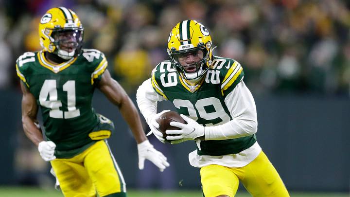 WATCH: Rasul Douglas Records Pick Six on Matthew Stafford