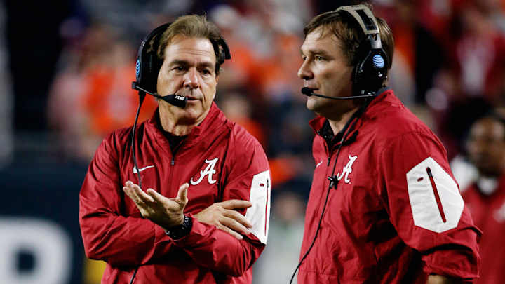 Nick Saban on Kirby Smart: "He did as good a job as anybody that I've ever had on our staff"
