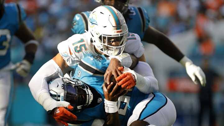 Dolphins Mailbag: Waddle's Waddle, Phillips' Sacks, the O-Line Potential, And More