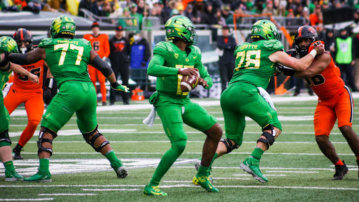 Oregon Offensive Players of the Game vs. Oregon State