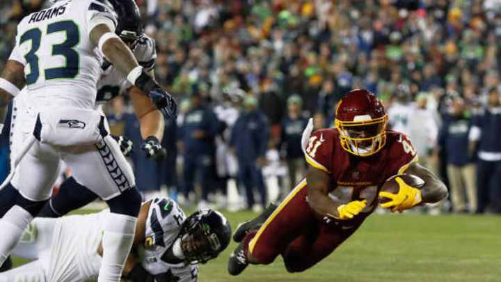 J.D. McKissic Stars in Washington Win; Neck Injury is 'All Good'