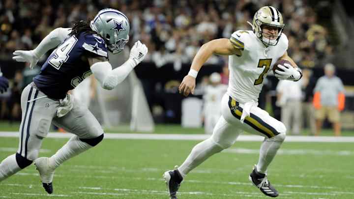 Cowboys LISTEN: Saints QBs Taysom Hill vs. Trevor Siemian - How to Prepare?