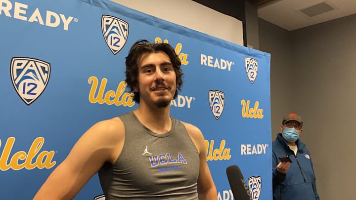 WATCH: Jaime Jaquez Jr. on Friendly Fire Injury, Playing Topgolf with UCLA Teammates